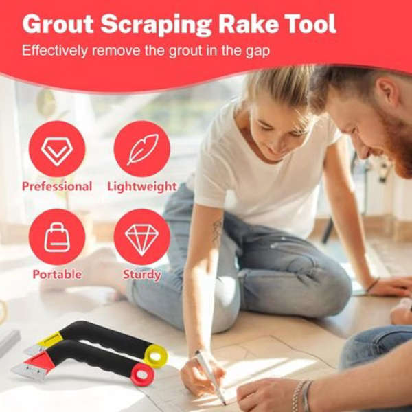 11-Piece Heavy-Duty Grout Removal Tool Kit - Diamond Blade