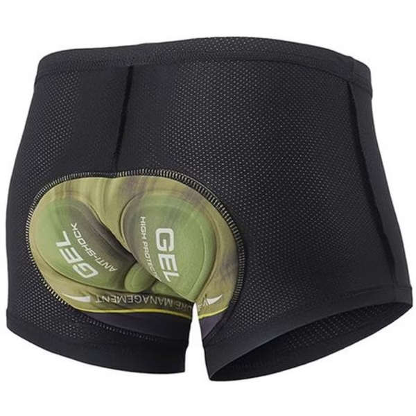 ARSUXEO Mens Cycling Underwear/Undershorts (9D-Gel Pad-Moisture Management)