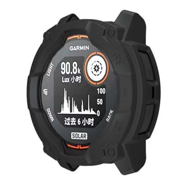 LOBO TPU Protective Bumper Cover for Garmin Instinct 3 Solar 43mm