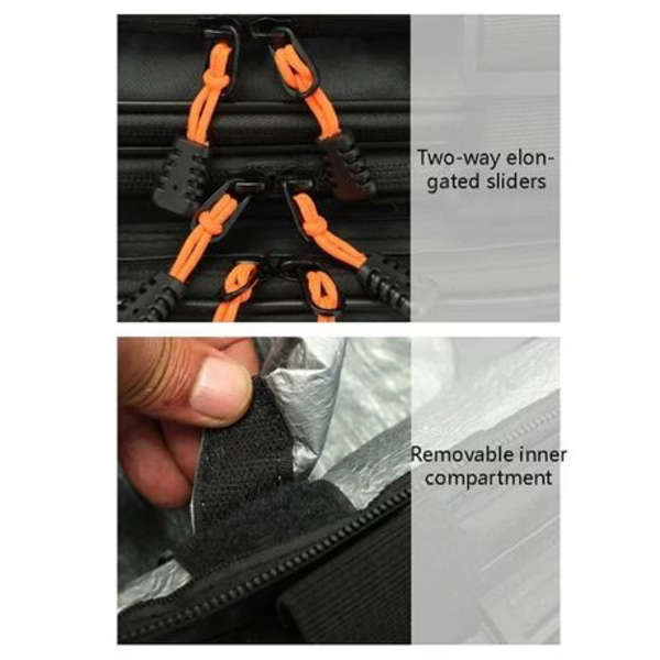 Wingstar Expandable Waterproof Fishing Tackle Bag - 42L Capacity