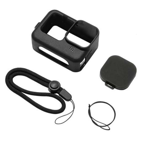 PULUZ GoPro Hero 9 Silicone Protective Cover - Black