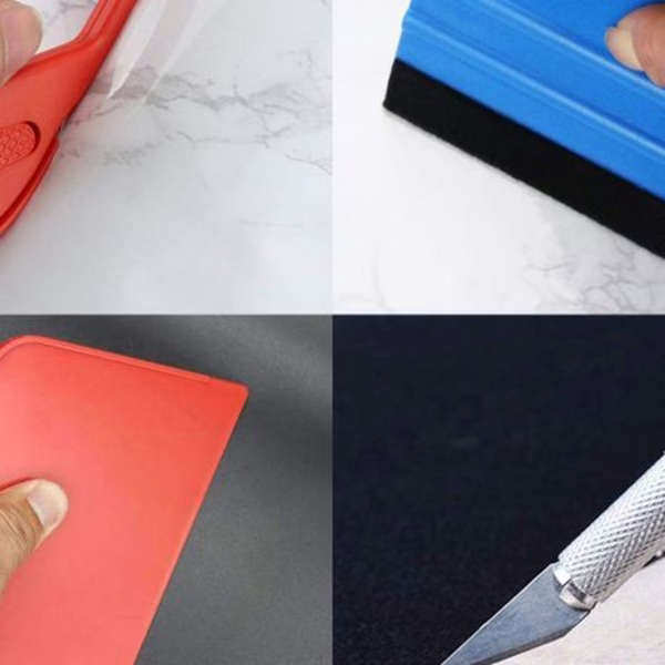 Vinyl Application Tool Kit - 11 Piece DIY Set for Wraps, Decals &amp; Tints