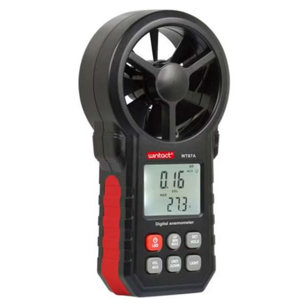 Wintact - Digital Anemometer - Wind Speed &amp; Direction &amp; Temp (WT87A)