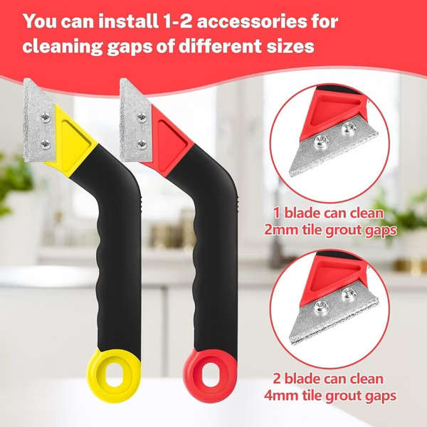 11-Piece Heavy-Duty Grout Removal Tool Kit - Diamond Blade