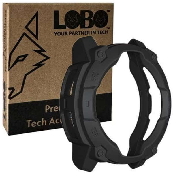 LOBO TPU Protective Bumper Cover for Garmin Instinct 3 Solar 43mm