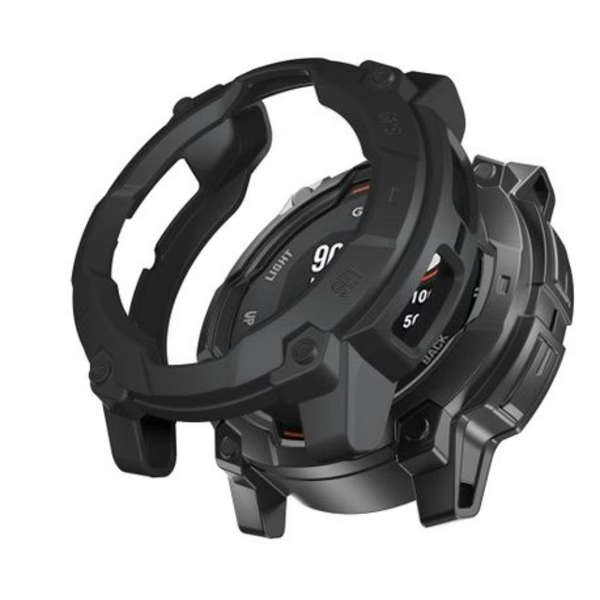 LOBO TPU Protective Bumper Cover for Garmin Instinct 3 Solar 43mm