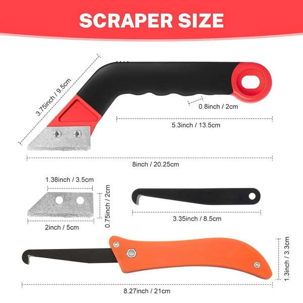 11-Piece Heavy-Duty Grout Removal Tool Kit - Diamond Blade