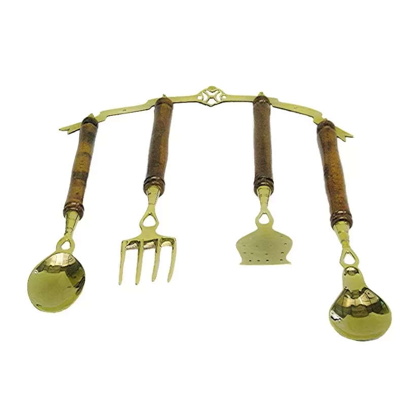 Wall Hanging Kitchen Utensil Spoon Set 18 inch