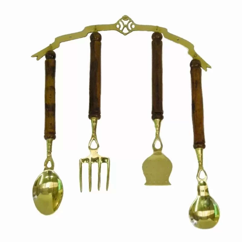 Wall Hanging Kitchen Utensil Spoon Set 18 inch