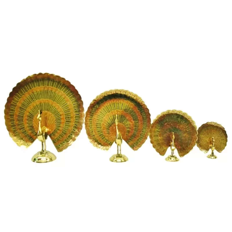 Peacock Family Set, 5 Piece