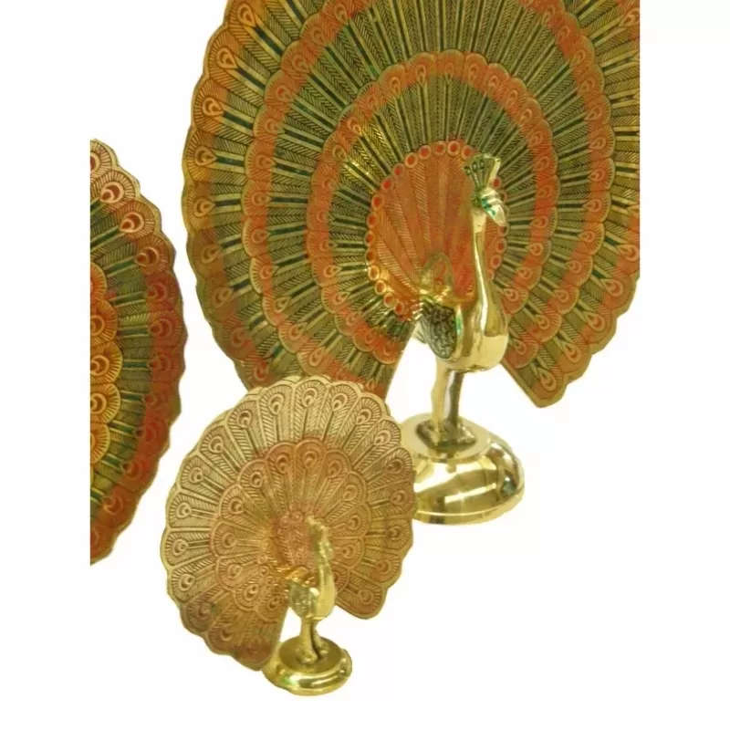 Peacock Family Set, 5 Piece