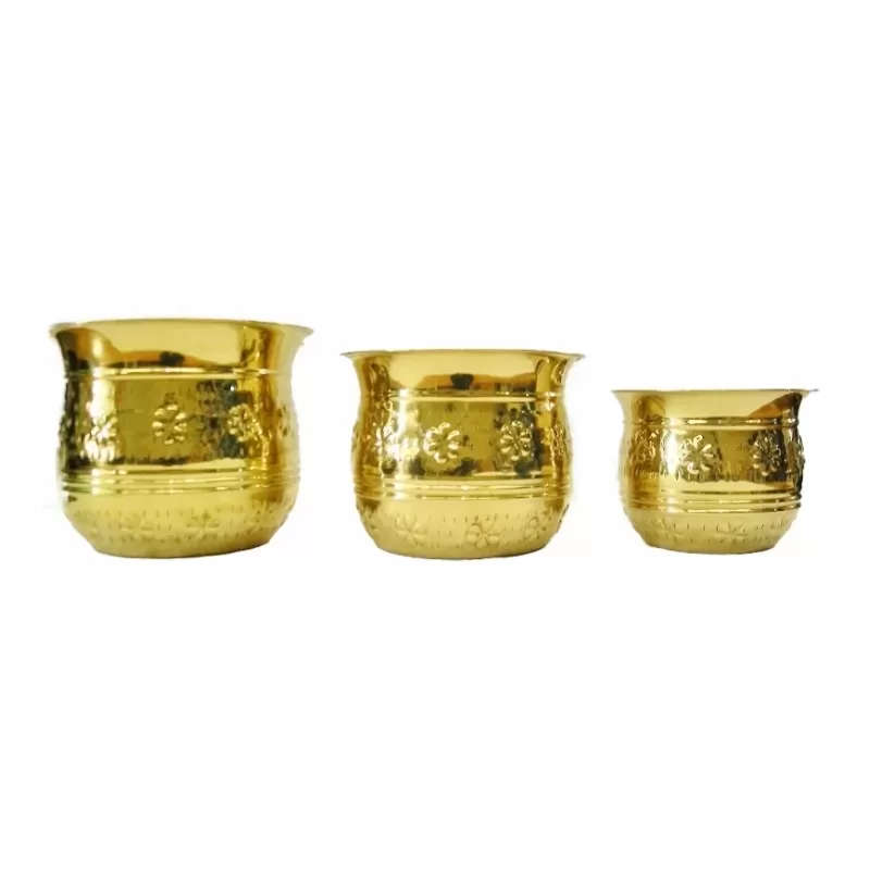 Planter 3 Piece Set Flower
