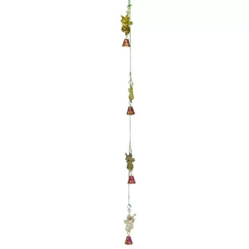 Bells on a String Windchime Purple