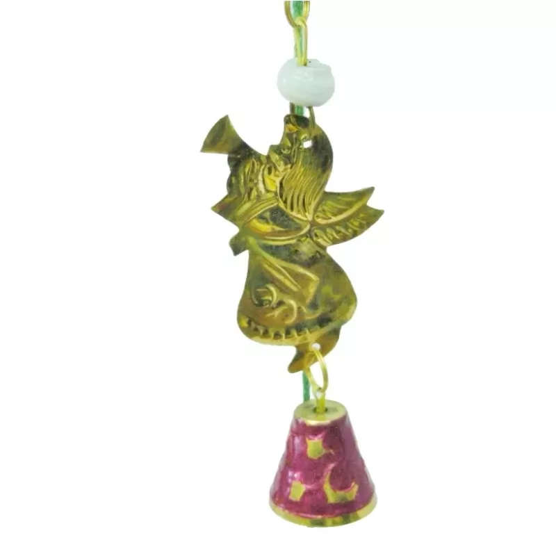 Bells on a String Windchime Purple
