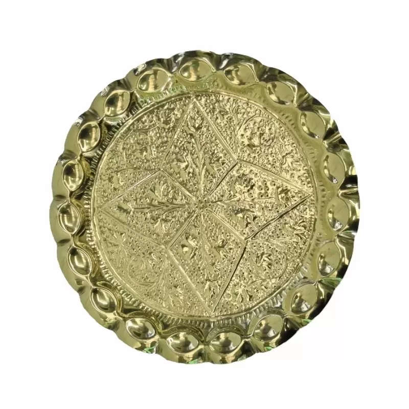 Décor Brass Wall Plates 3 Piece Set