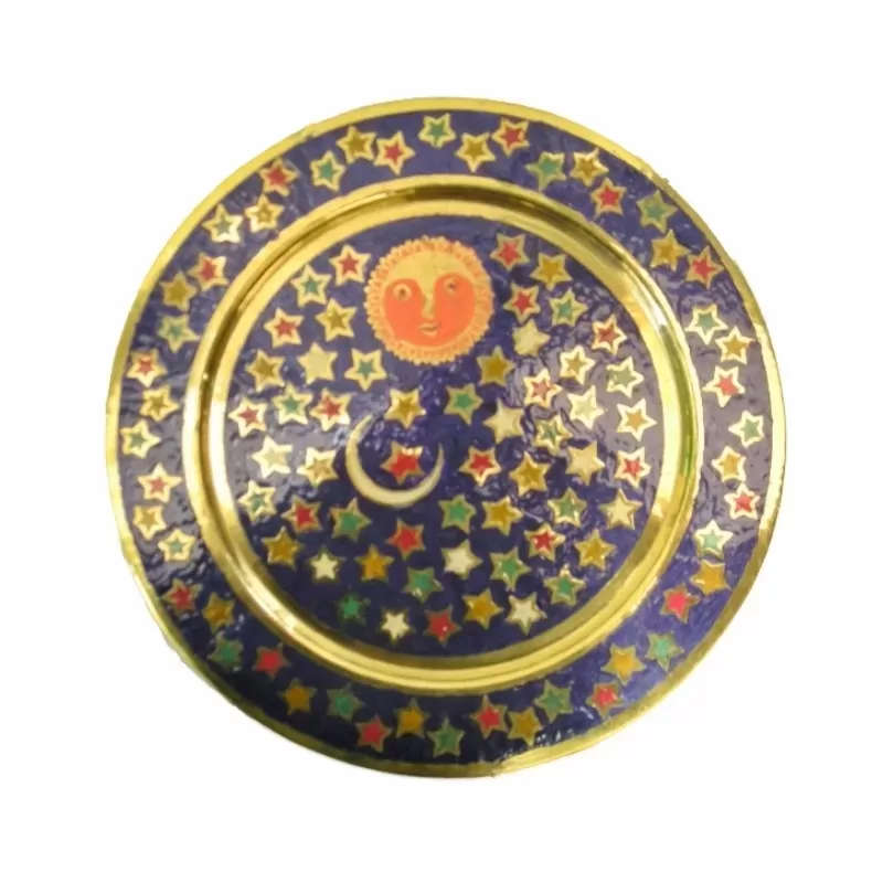 Wall Hanging Plate Midnight Blue