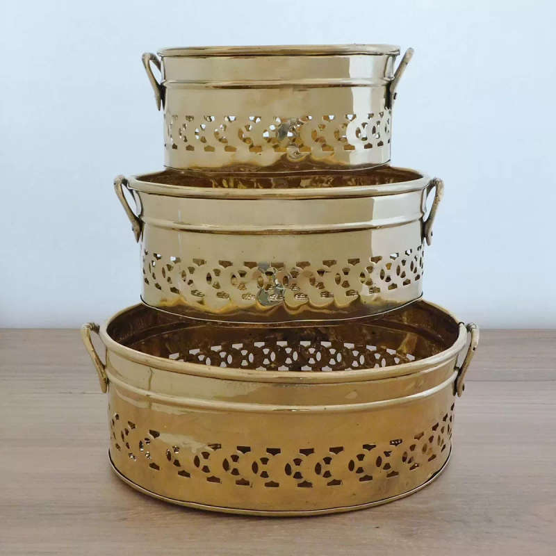 Oval Pot Planter - Set of 3