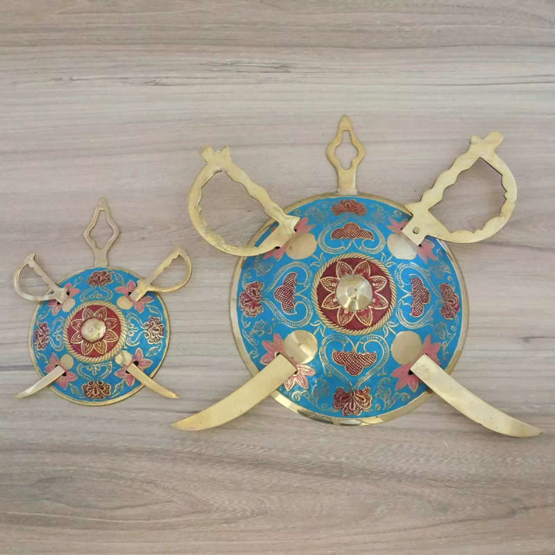 Arabian Shield and Crossed Swords - Set of 2