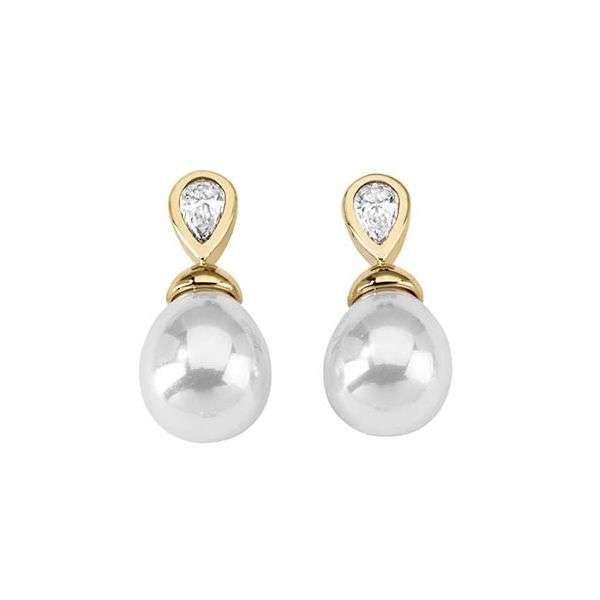 Majorica Ladies Earrings (12267-01-1-000-010-1)