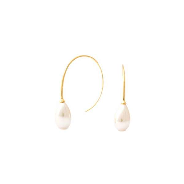 Majorica Ladies Earrings (16578-01-1-000-010-1)