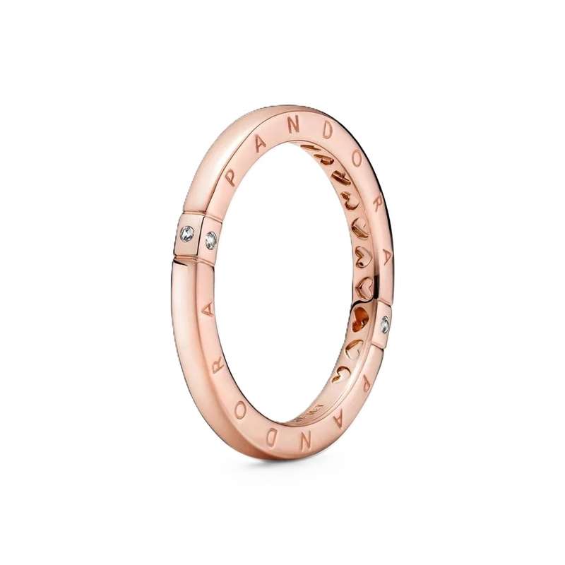PANDORA JEWELS BAND - RING - Size 52  (189482C01-52)