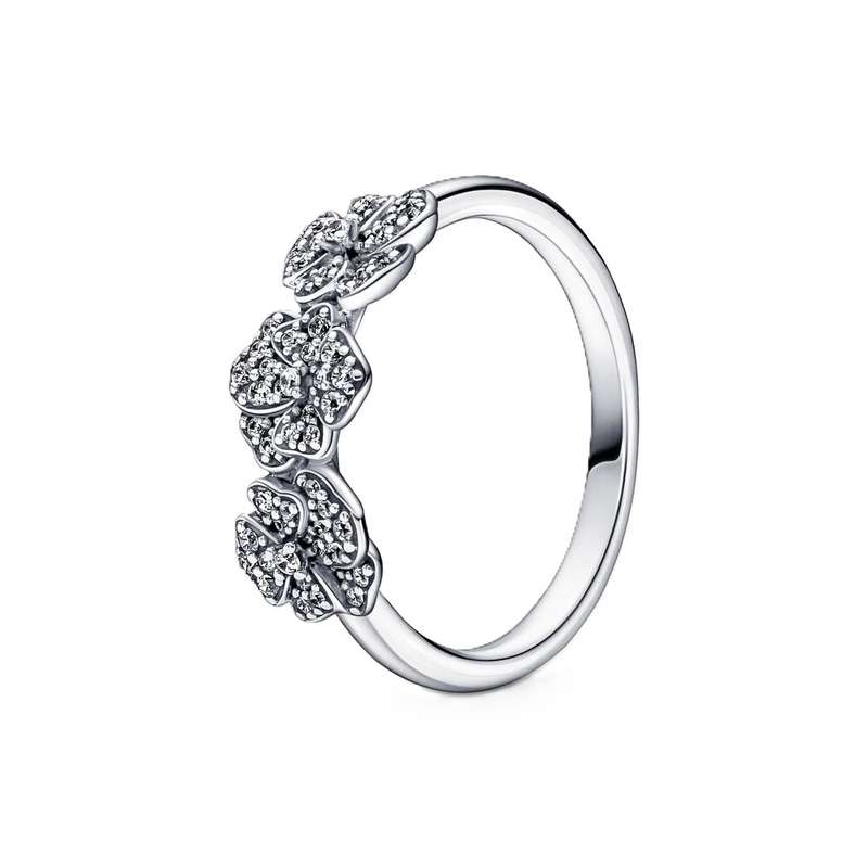 Pandora Jewels Violets - Ring - Size 54 ***special Price*** (190786C01-54) Women's JEWELRY