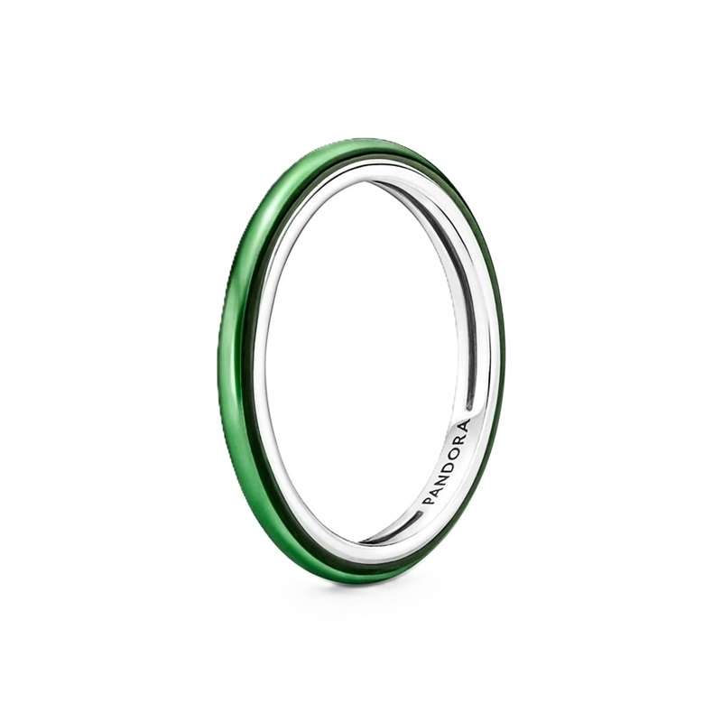 PANDORA JEWELS ME COLLECTION SHOCKING GREEN - RING - Size 56  (199655C03-56)