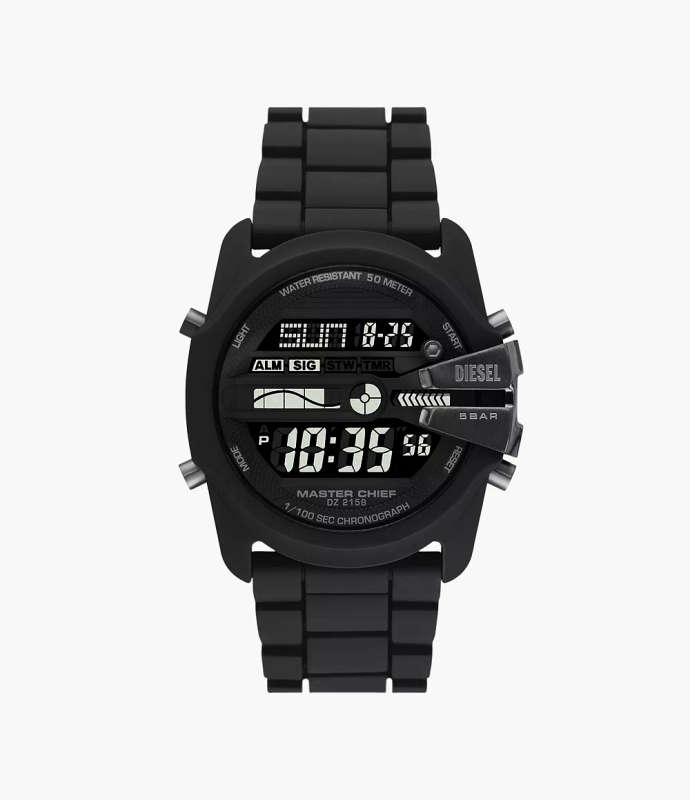 Diesel Men's Master Chief Digital Silicone Watch (DZ2158)
