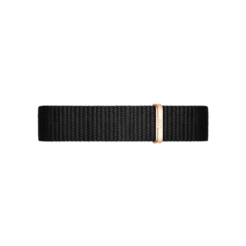 Daniel Wellington Petite Cornwall Rose Gold Women's Watch (DW00100247) - Black Dial