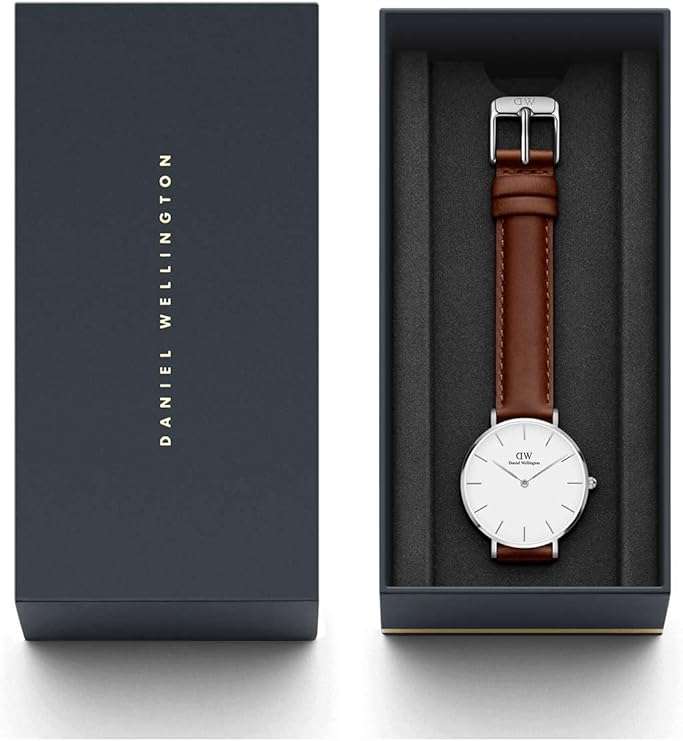 Daniel Wellington Women's Watch - St. Mawes Brown Leather (DW00100243)