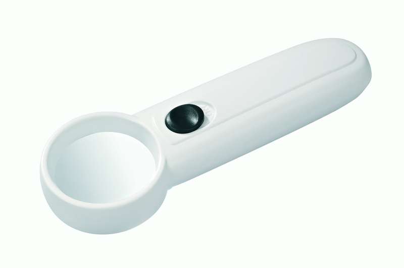 Lente a 10 ingrandimenti con luce led  / Led light magnifying glass (x 10) (00.512)