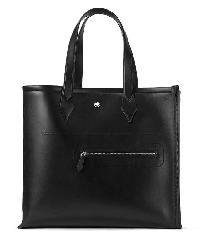 MONTBLANC LEATHER MEISTERSTUCK SELECTION SOFT TOTE BAG (130045)