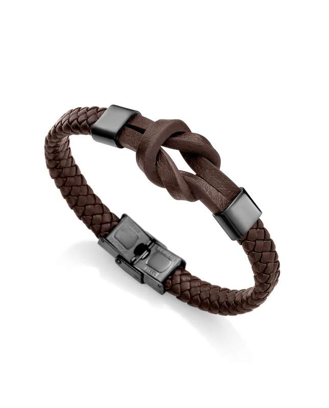 Viceroy Jewels Men's Leather Bracelet (1312P01010)