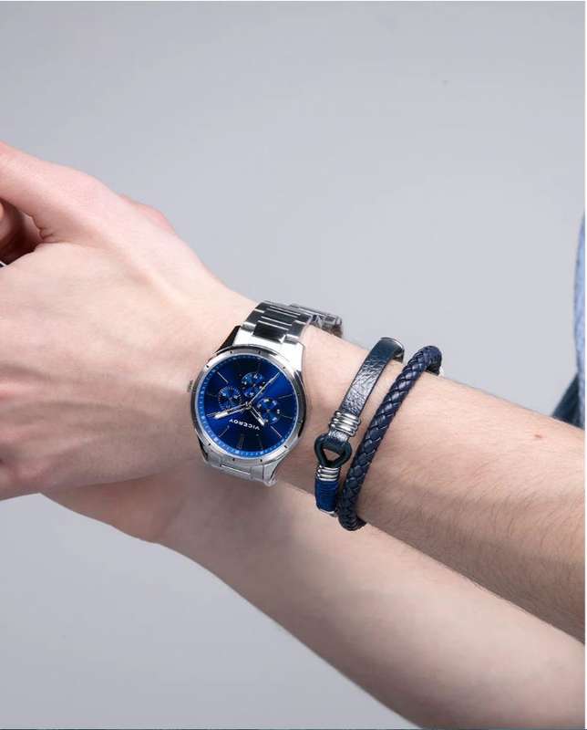 Viceroy Jewels Men's Leather Bracelet (14117P01013)