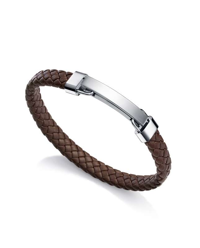 Viceroy Jewels Men's Leather Bracelet (15109P01011)