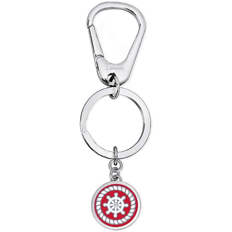 2 Jewels Keyring (281049) - Navy Collection