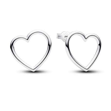 PANDORA JEWELS FRONT-FACING HEART STUD (293077C00)