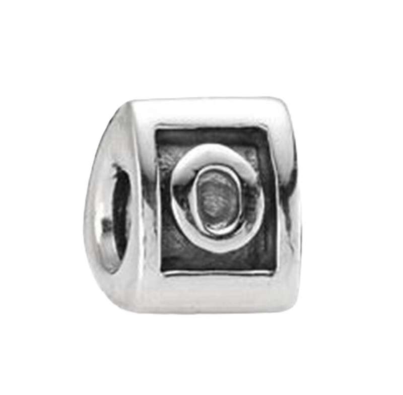 PANDORA CHARMS LETTER O INITIAL BEAD  (790323O)