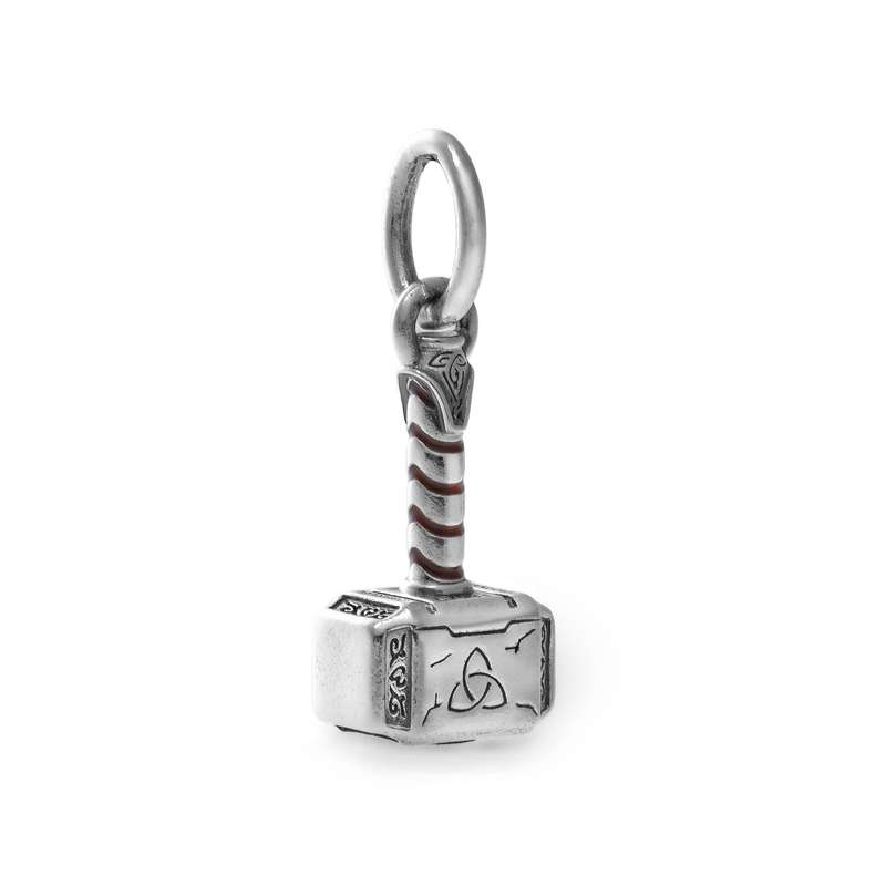 PANDORA CHARMS MARVEL COLLECTION THE AVENGERS THOR'S HAMMER DANGLE CHARM (790483C01)