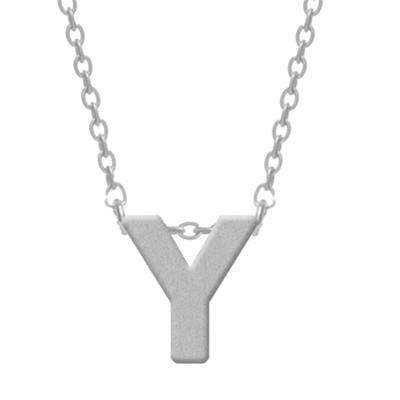 Co88 Jewels Women's Necklace (8cn-11024) - alphabet letters Collection