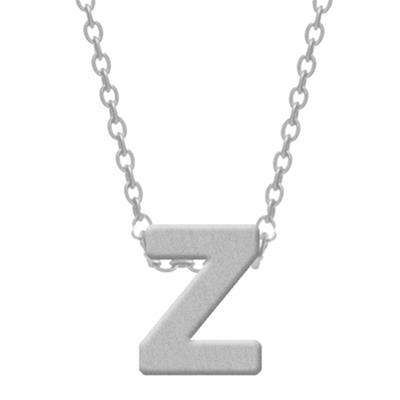 CO88 Jewels Women's Necklace (8CN-11025) - Alphabet Letters Collection