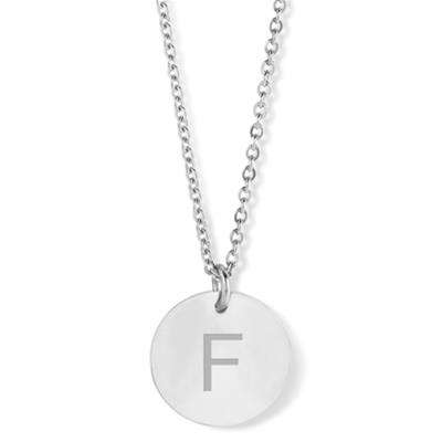 Co88 Jewels Women's Necklace (8cn-11031) - alphabet letters Collection