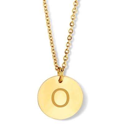 Co88 Jewels Women's Necklace (8cn-11066) - alphabet letters Collection