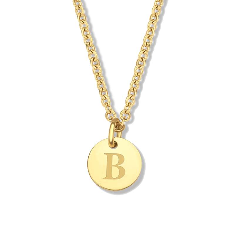 Co88 Jewels Women's Necklace (8cn-26139) - alphabet letters Collection