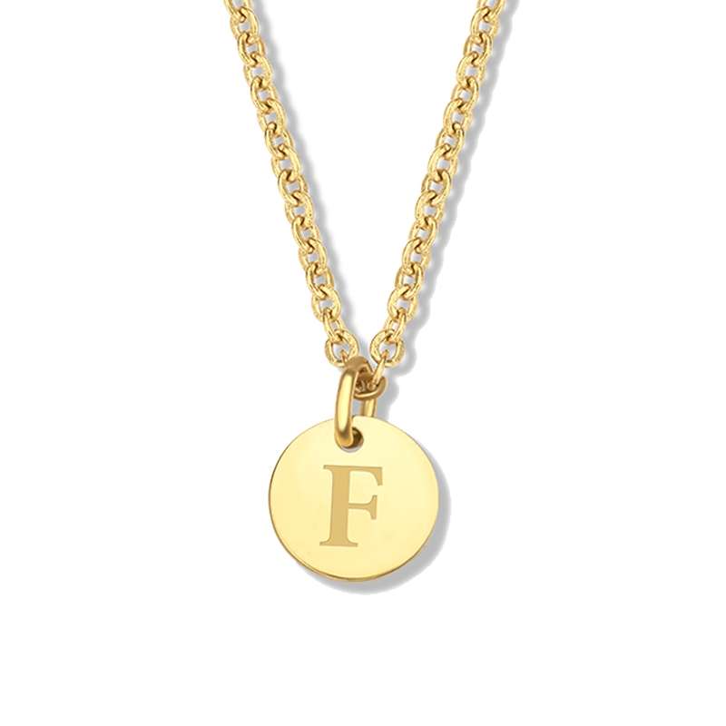 Co88 Jewels Women's Necklace (8cn-26143) - alphabet letters Collection
