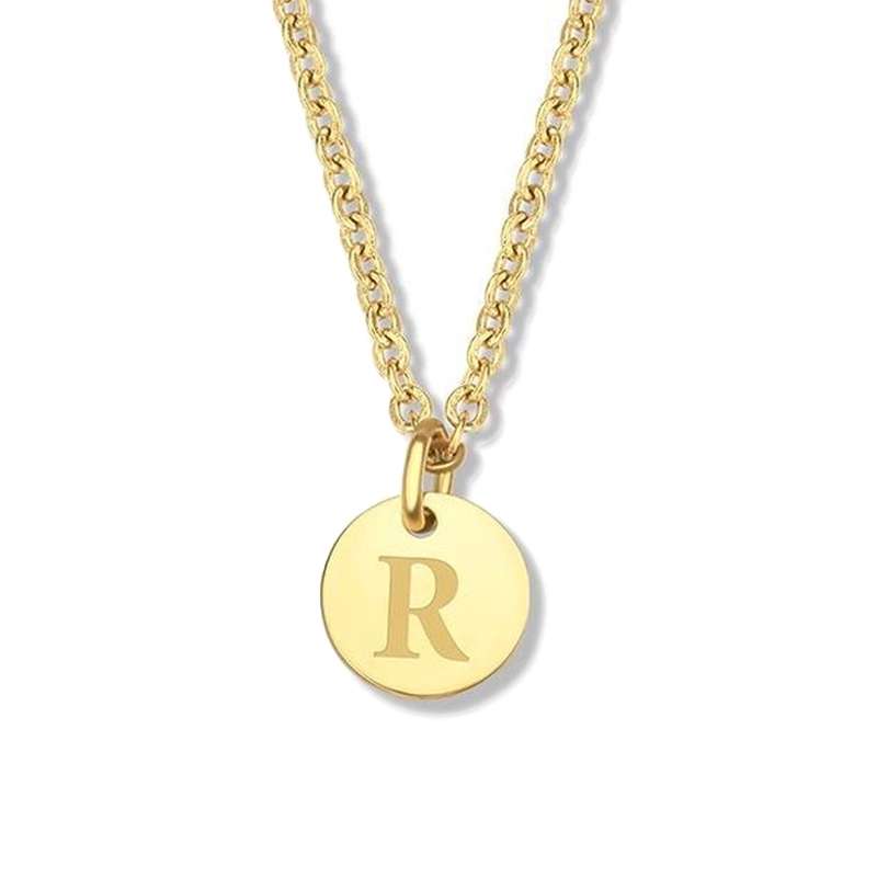 Co88 Jewels Women's Necklace (8cn-26155) - alphabet letters Collection