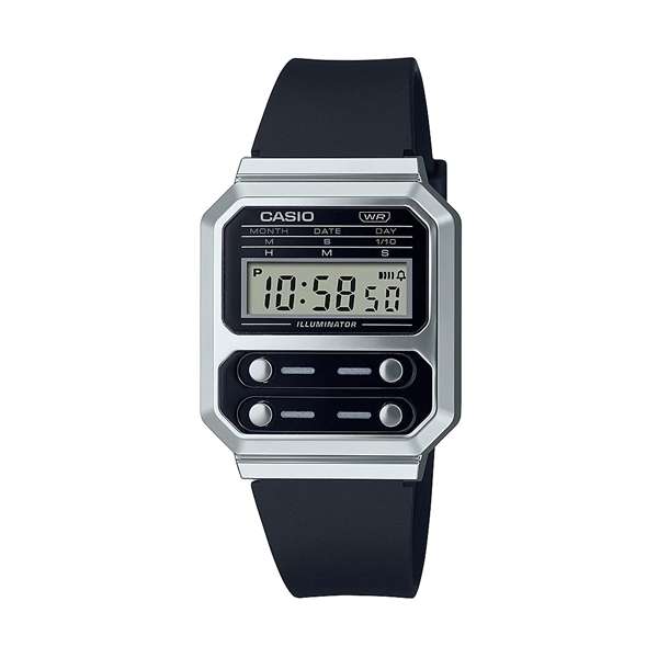 CASIO VINTAGE EDGY COLLECTION - BLACK (A100WEF-1AEF)