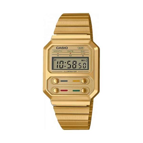 CASIO VINTAGE EDGY COLLECTION - GOLD (A100WEG-9AEF)