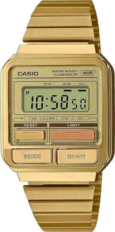 CASIO VINTAGE EDGY COLLECTION GOLD ***SPECIAL PRICE*** (A120WEG-9AEF)