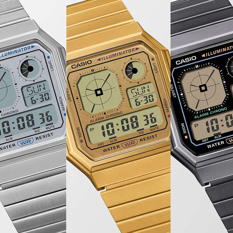 CASIO VINTAGE RETRO FUTURE EDGY COLLECTION - FULL GOLD (A130WEG-9AEF)